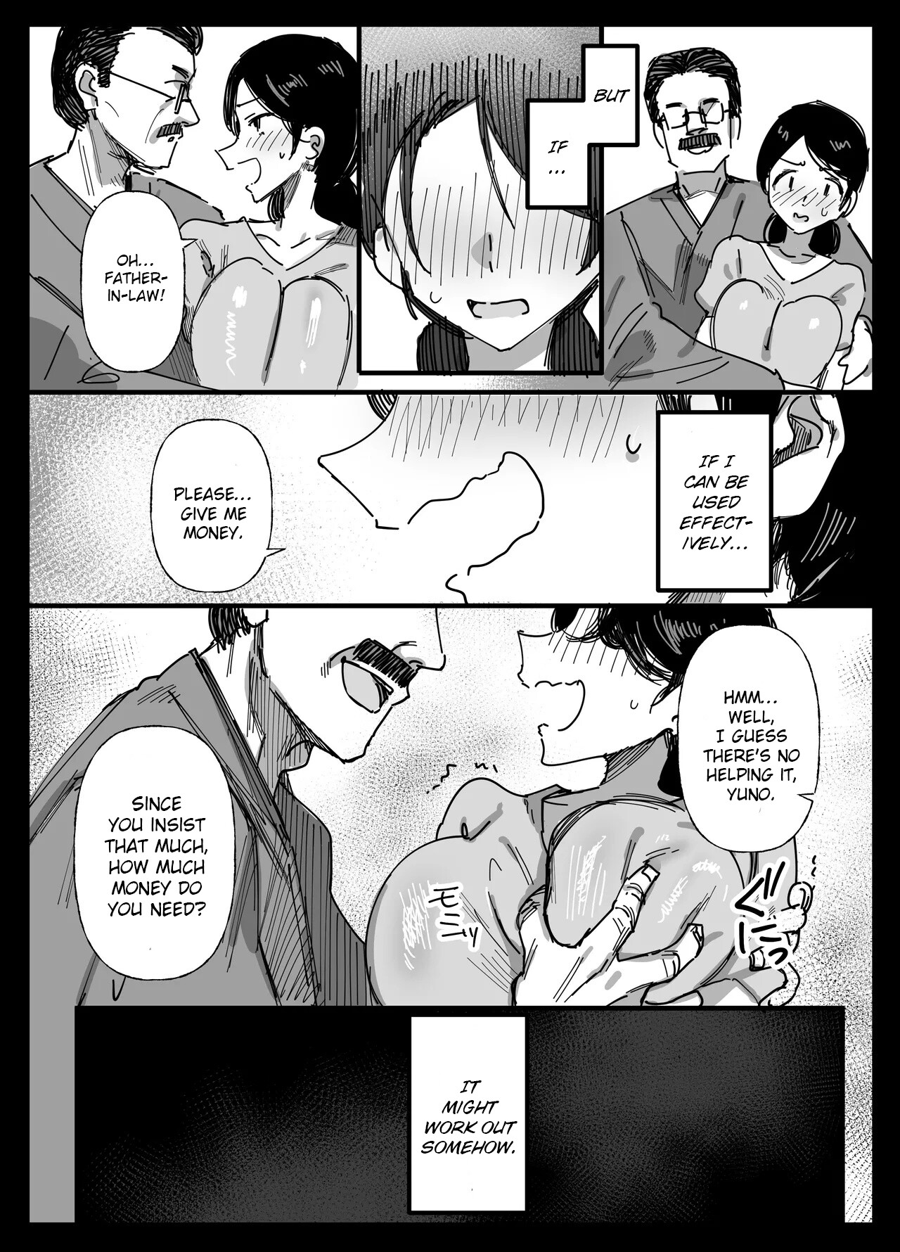 Hentai Manga Comic-My Husband's Debt: A Wife Sells Herself to Her Father-in-Law as Creampie Repayment-Read-5